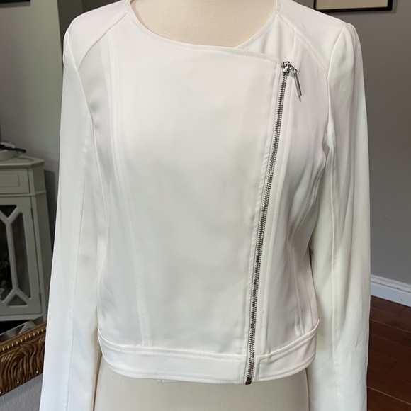 1.State Asymmetrical Zip Moto Jacket - Picture 5 of 10